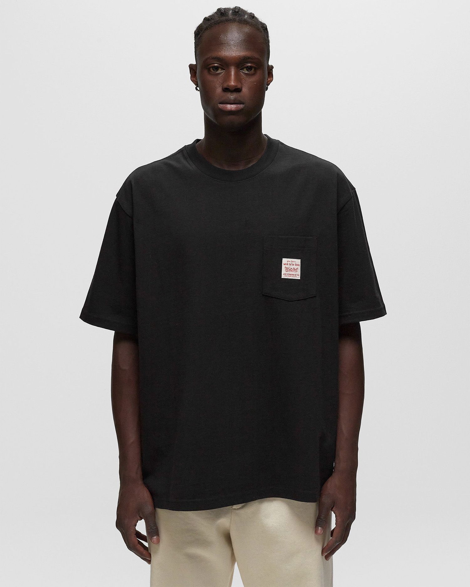 Тениска Levi's SS WORKWEAR TEE Черно | A5850-0004, 1