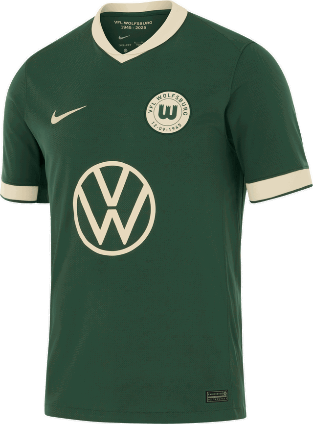 VfL Wolfsburg Dri-FIT Stadium 3rd Jersey 2025/26