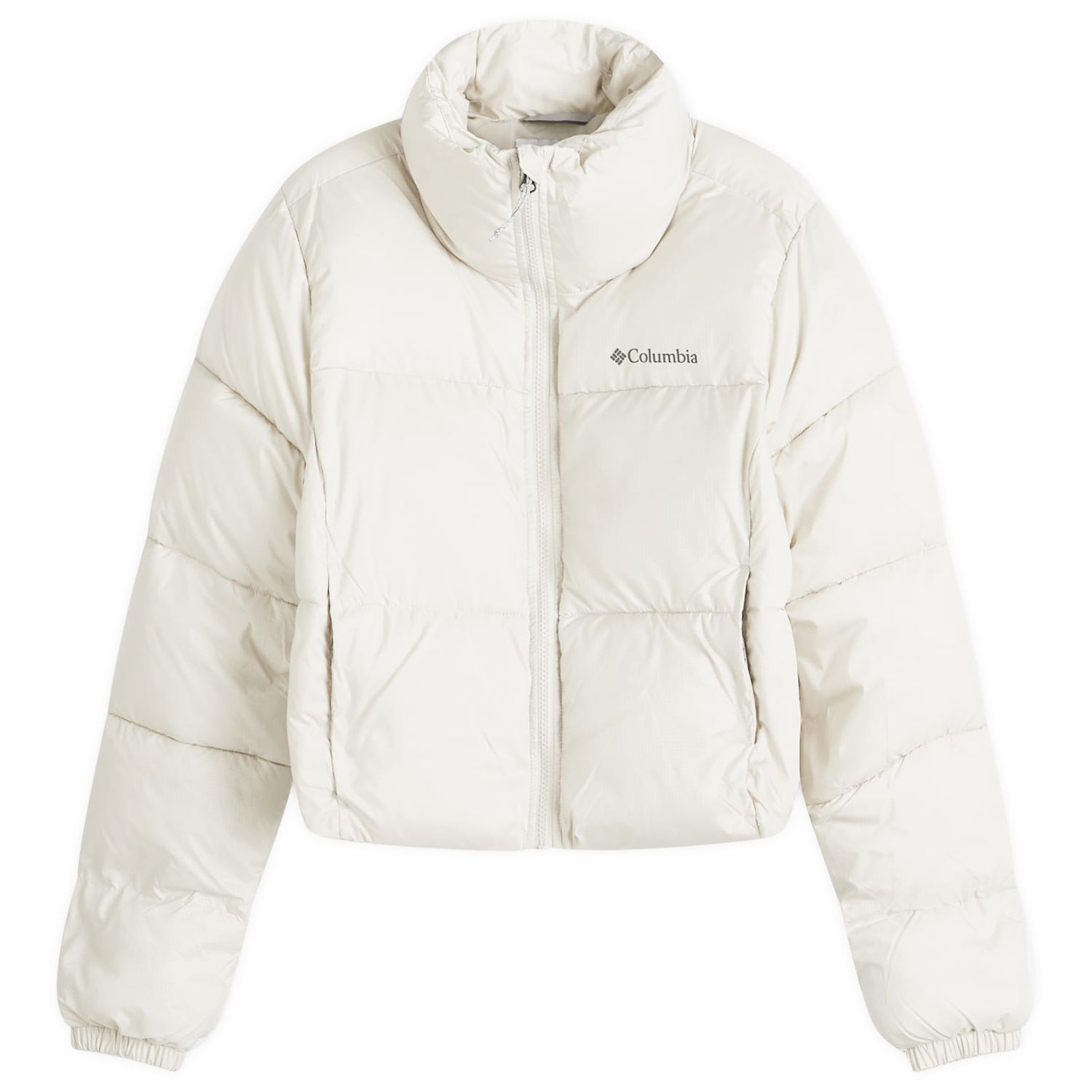 Пухо яке Columbia Women's Puffect Cropped Puffer Jacket Бяло | 2088501-STONE, 1