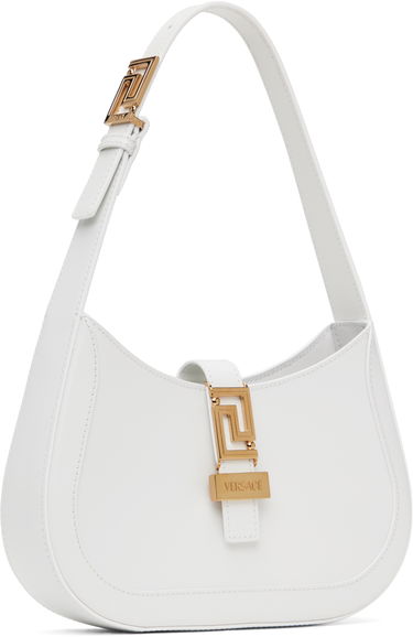 Чанта през рамо Versace Greca Goddess Small Bag Бяло | 1013167_1A05134_1W00V, 1