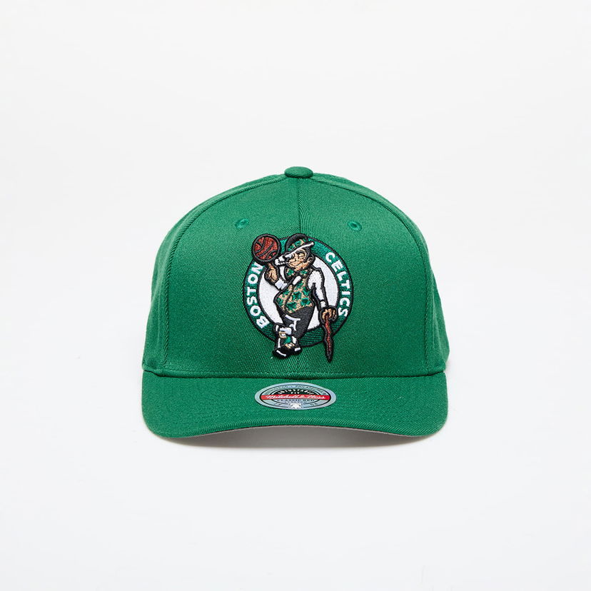 Шапка с козирка Mitchell & Ness Boston Celtics Team Ground 2.0 Stretch Snapback Green Зелено | HHSS3257 Green