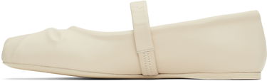 Облекло Marni Marni Little Bow Ballerina Flats Бежово | MJMS007700 P3628, 2
