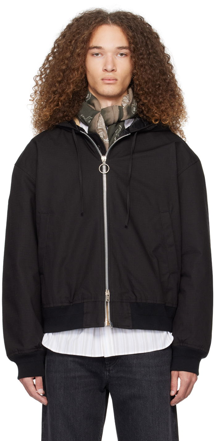 Яке Acne Studios Padded Bomber Jacket Черно | B90754-