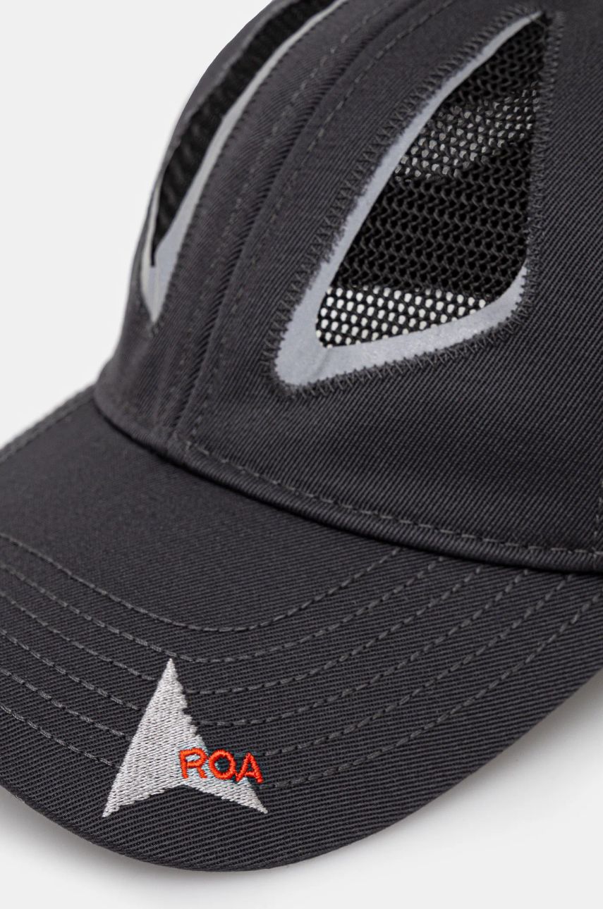 Шапка с козирка ROA Six Panel Cap Черно | RBUW219FA12, 1