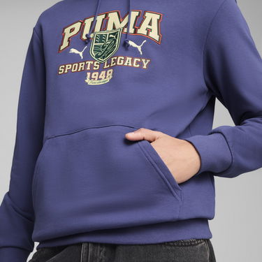 Суитчър Puma SPORTS LEGACY Hoodie Лилаво | 629629_46, 1