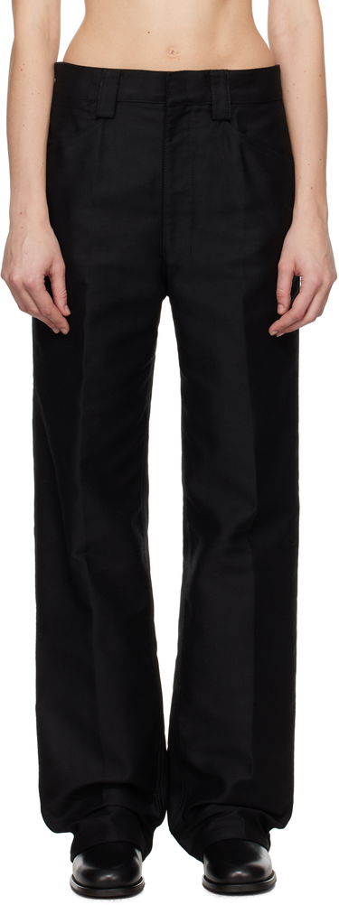 Панталони LEMAIRE Lemaire Straight Trousers Черно | PA1119 LF1300, 0