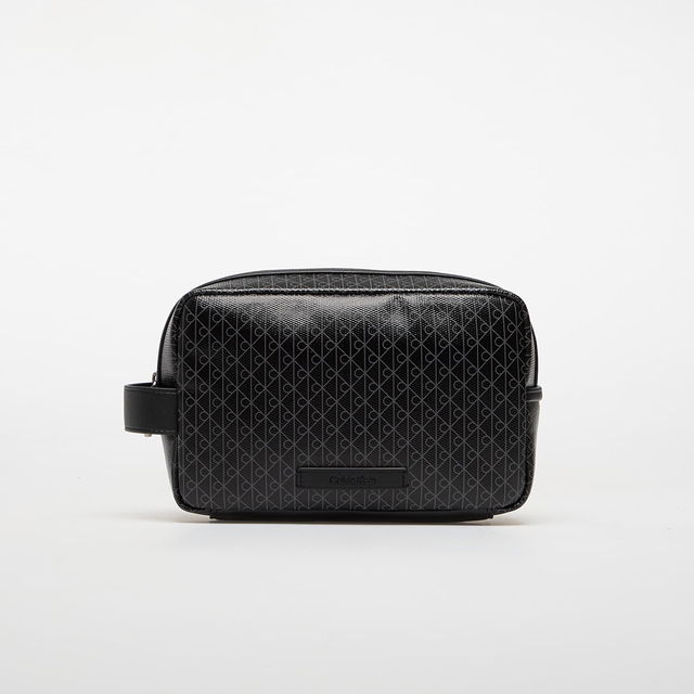 Calvin Klein Emblem Aop Coated Dopp Kit