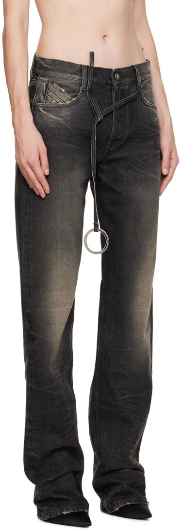 Дънки The Attico Attico Long Jeans Черно | 242WCP171 D075, 1