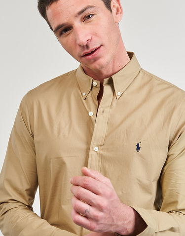Риза Polo by Ralph Lauren Shirt Бежово | 710929348002, 4