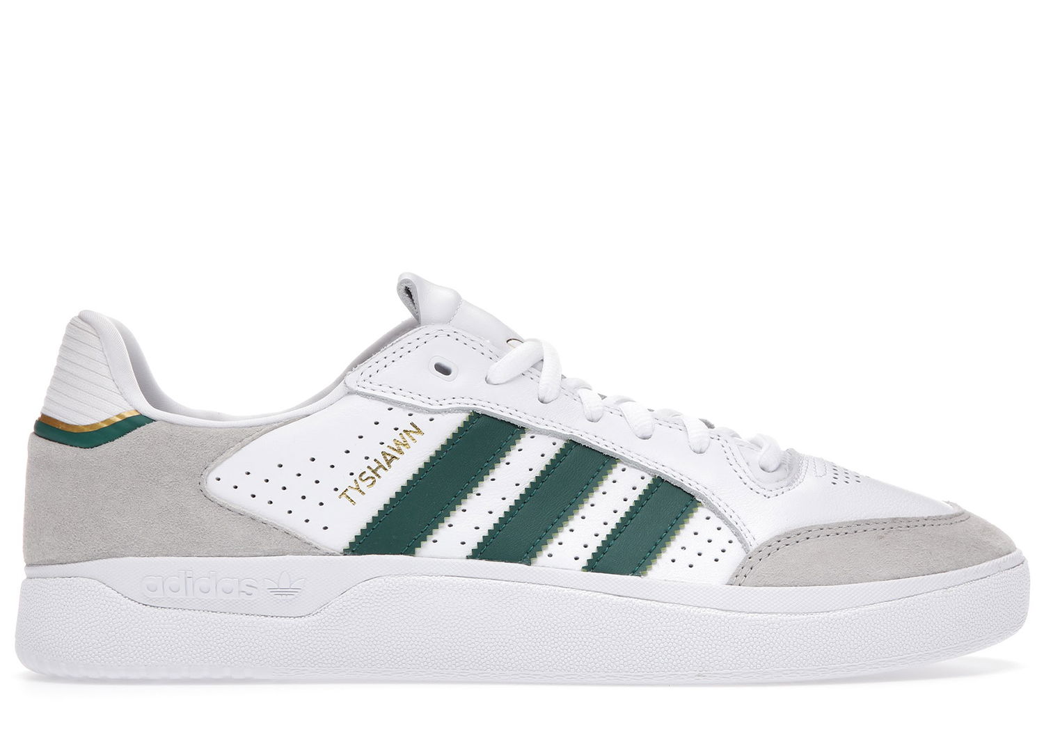 Кецове и обувки adidas Originals adidas Tyshawn Low Collegiate Green Бяло | GZ8367, 0