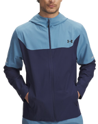 Hooded Tech Utility Woven Jacket