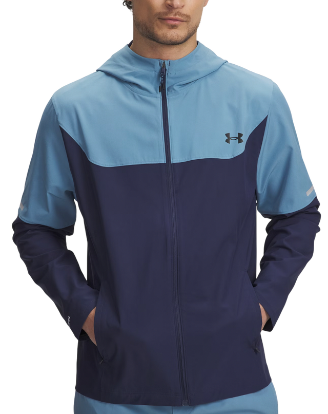 Hooded Tech Utility Woven Jacket