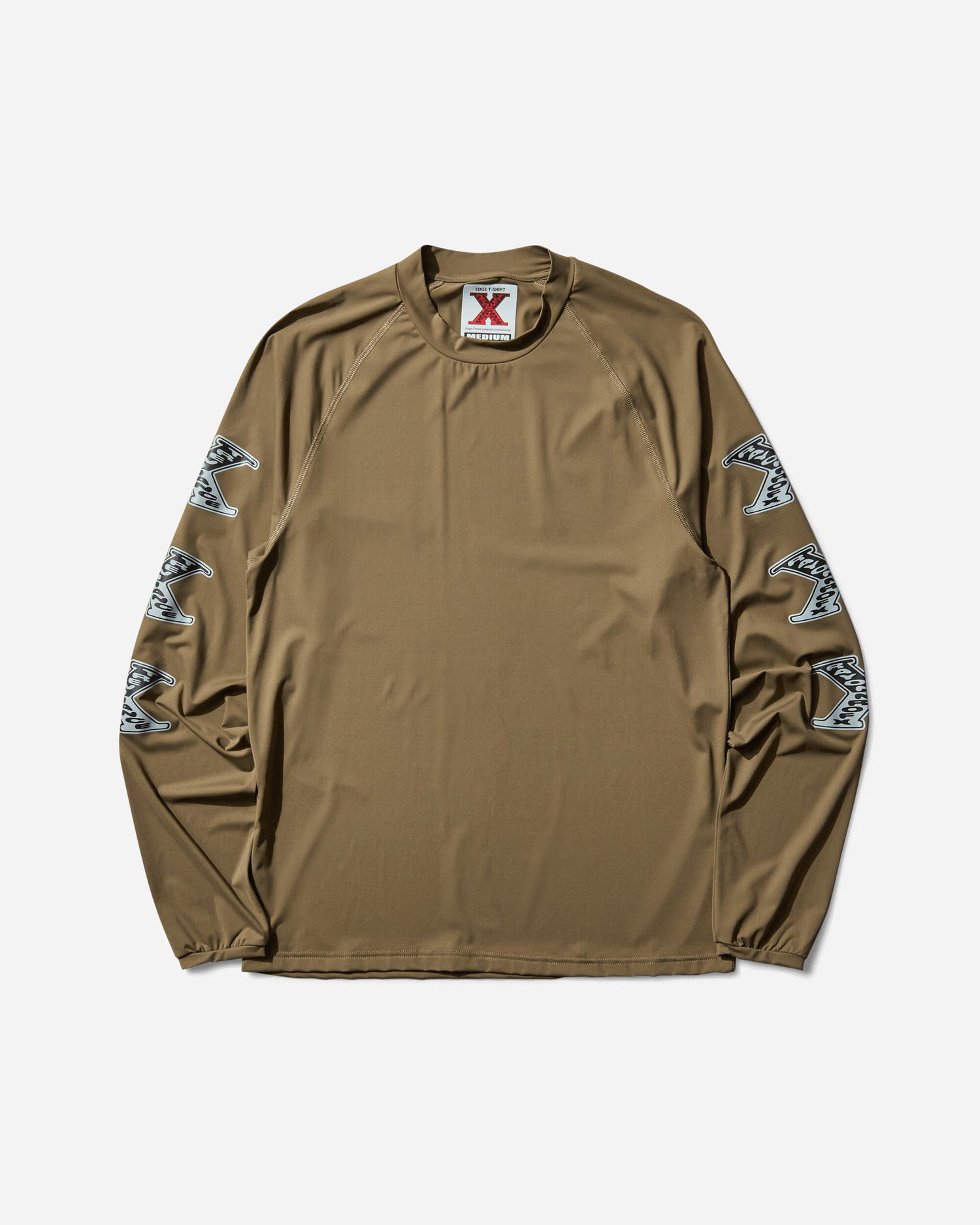 Тениска Rayon Vert Edge Xformance Long Sleeve T-Shirt Кафяво | S5RVLS02 BROWN, 1