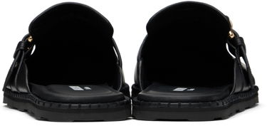 Облекло Moschino Moschino Leather Mule Loafers Черно | 251 MB10152G0M GA0 000, 1