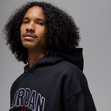 Суитчър Jordan Jordan Brooklyn Fleece Loose Fit Hoodie Черно | IB7241-010, 4