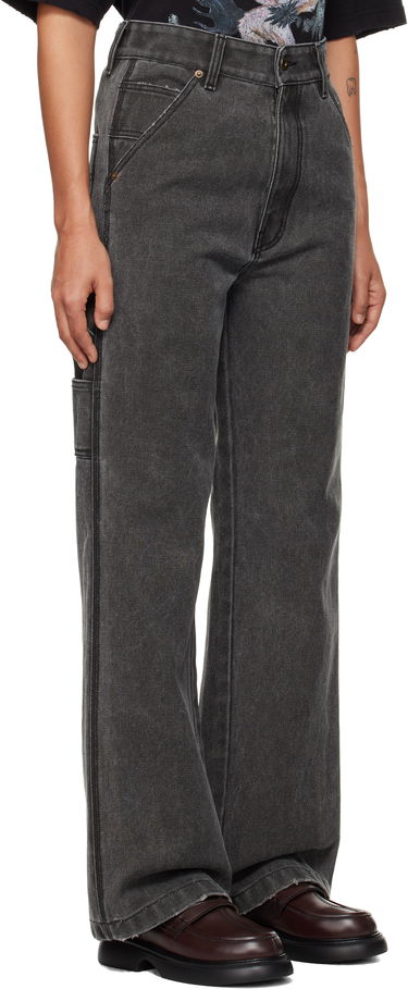 Дънки We11done We11done Carpenter Jeans Сиво | WD-PT3-24-265-W-BK, 1