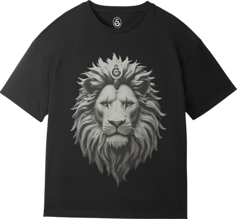 Тениска Puma Galatasaray Istanbul Oversized Lion Graphic T-Shirt Черно | e251069-010
