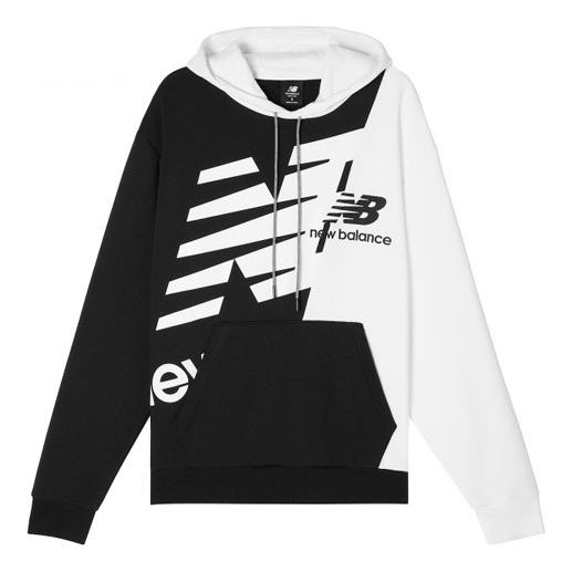 Суитчър New Balance Splice Logo Hoodie Черно | MT11511-BM