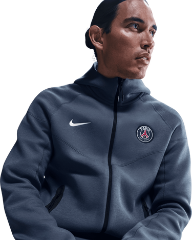 Суитчър Nike PSG Tech Fleece Full-Zip Hoodie Синьо | hj6432-491, 3