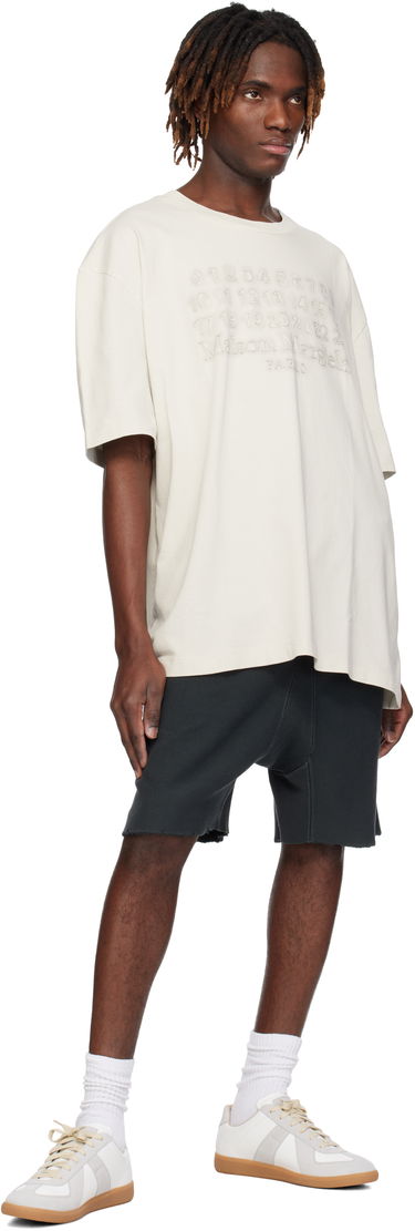 Тениска Maison Margiela Maison Margiela Embroidered Logo T-Shirt Бяло | S50GC0705 S24567, 3
