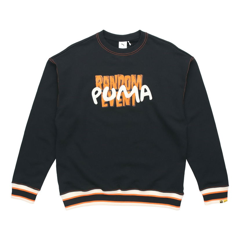 Пуловер Puma Randomevent Graphic Crew Sweatshirt Черно | 59666301
