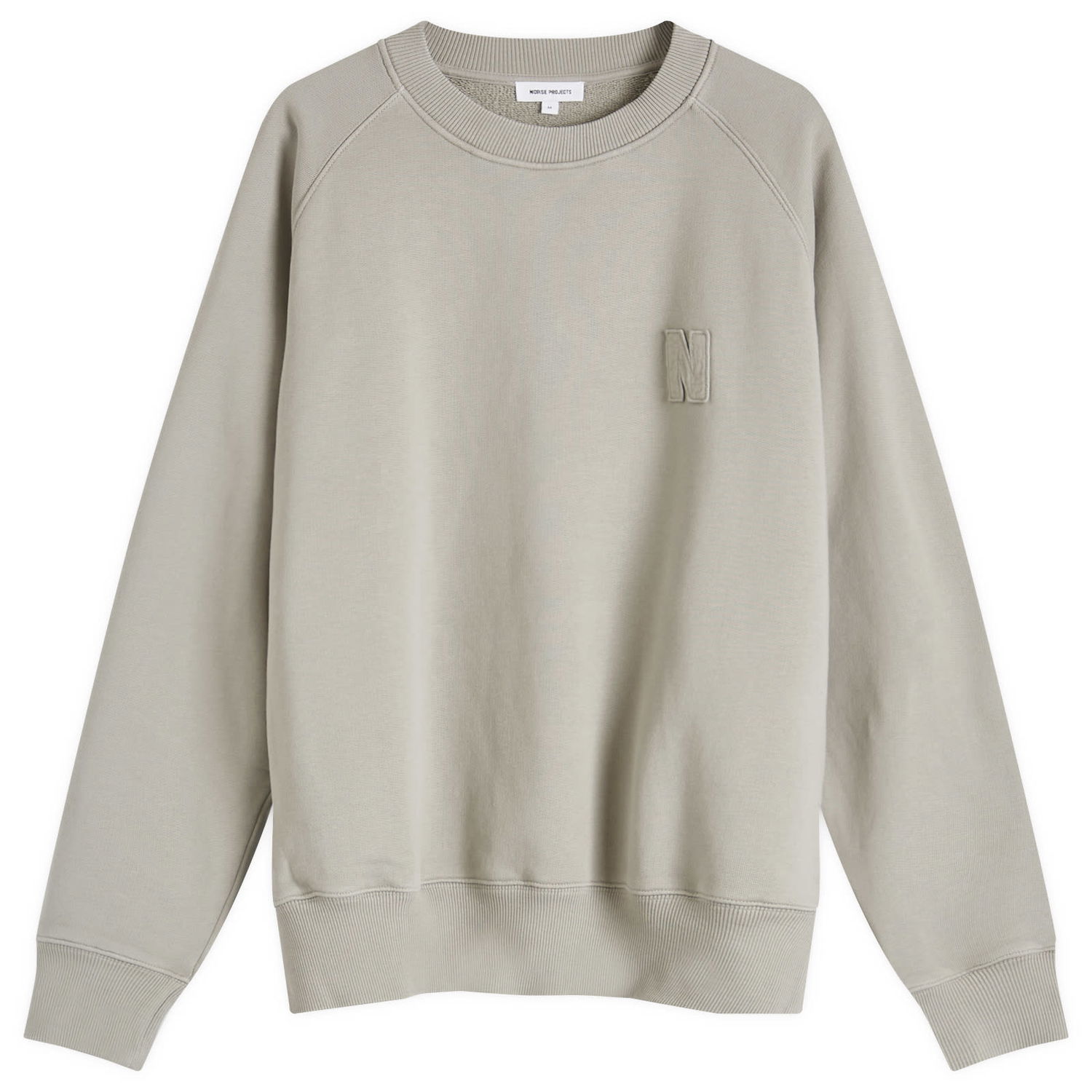 Суитчър NORSE PROJECTS Marten Raglan Crew Sweatshirt Сиво | N20-1367-1071, 0