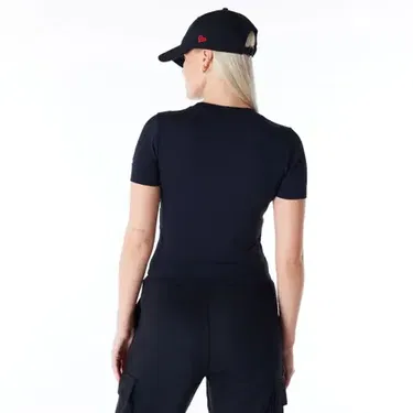 Тениска New Era Slim Tee T-Shirt Черно | 60564944, 6
