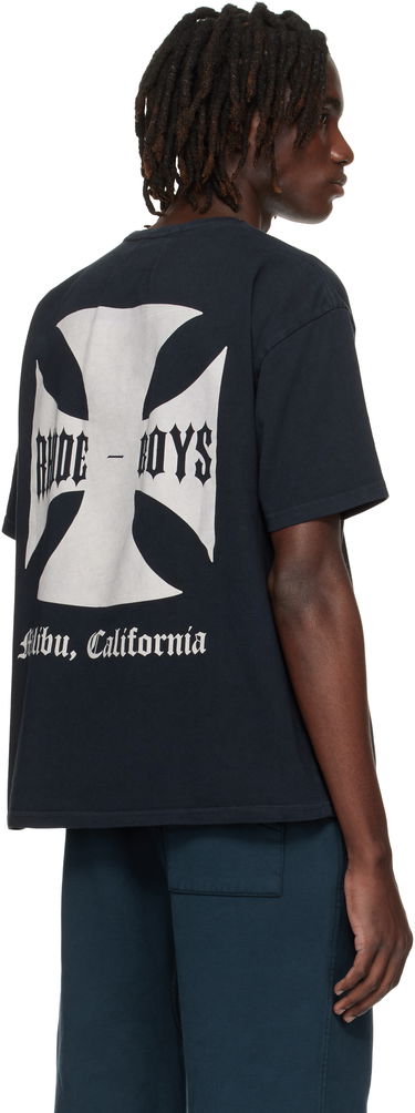 Тениска Rhude Rhude Boys Graphic T-Shirt Черно | RHPF25TT07012, 2