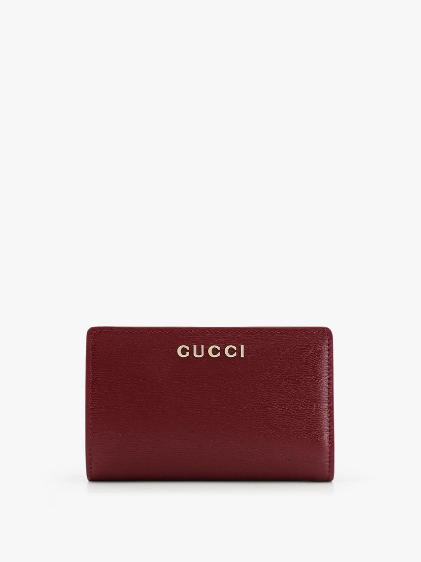 Портфейл Gucci Burgundy Leather Bifold Wallet Бургунди | 7726400OP0T6207