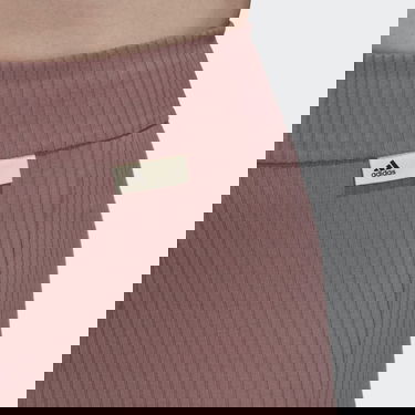 Къси панталони adidas Originals Studio Lounge Ribbed Бургунди | HH8503, 6