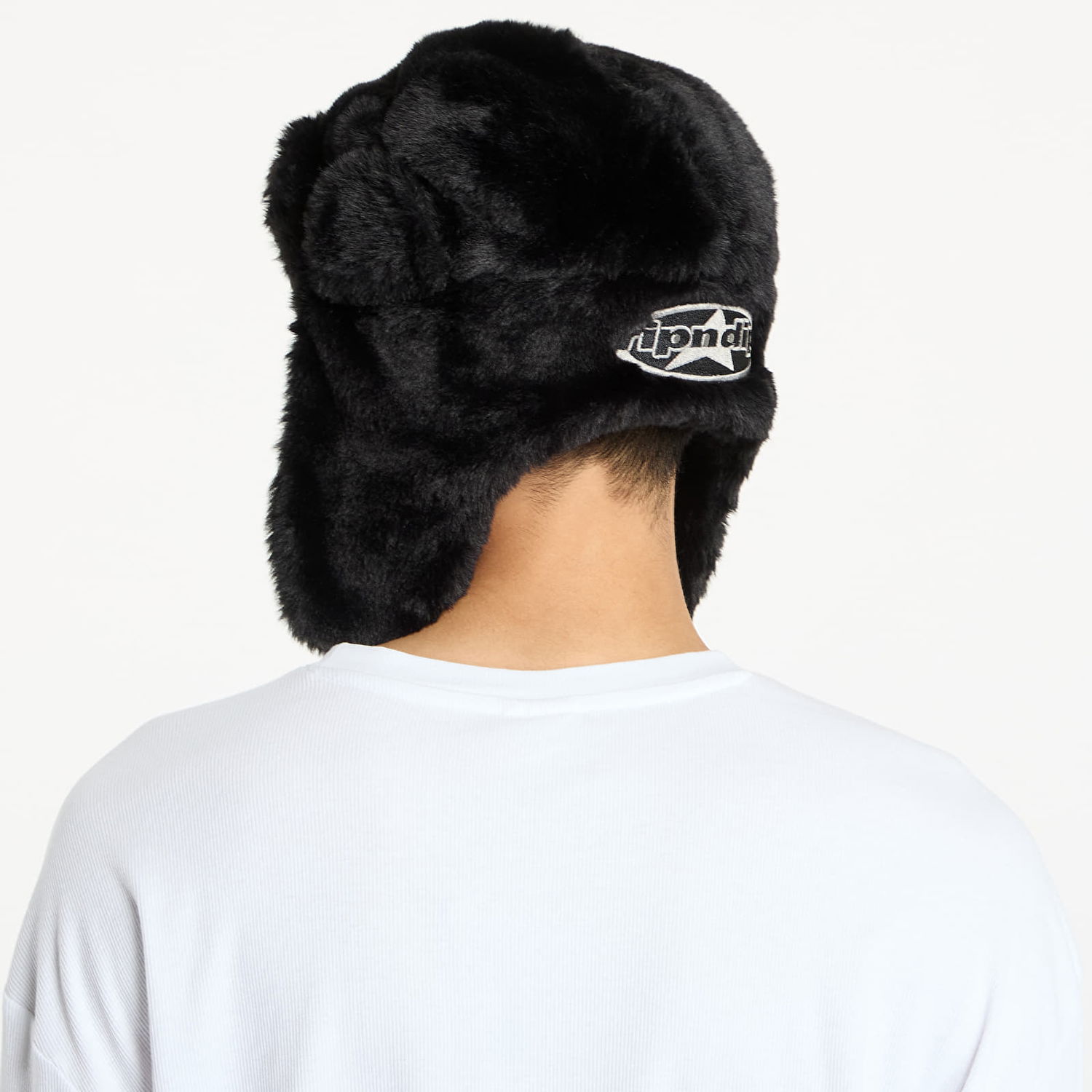 Шапка RIPNDIP RIPNDIP Astro Aviator Faux Fur Trapper Hat Черно | RNDFALL25153, 1