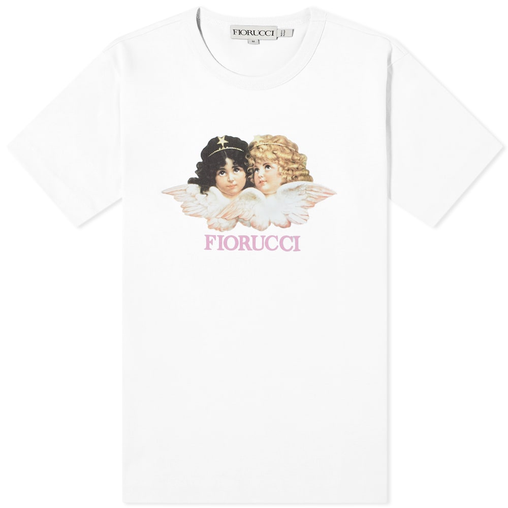 Тениска Fiorucci Classic Angel Tee Бяло | W16TCAT3CWH, 0