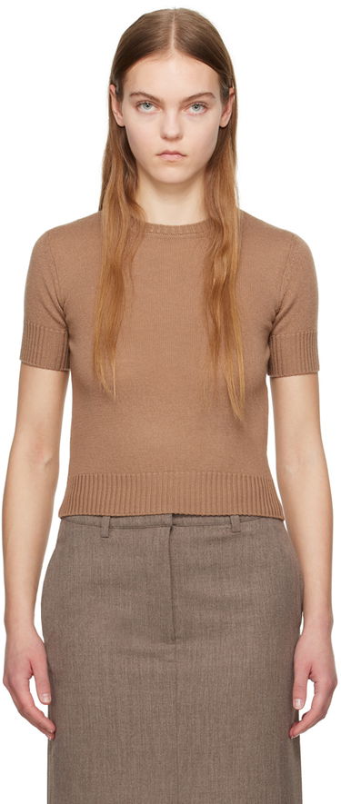 Пуловер Max Mara Knit Sweater Кафяво | 2419361021600 MM12047, 0