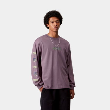 Тениска Carhartt WIP Carhartt WIP 3 One 3 Long Sleeve T-Shirt Лилаво | I035504_9, 0