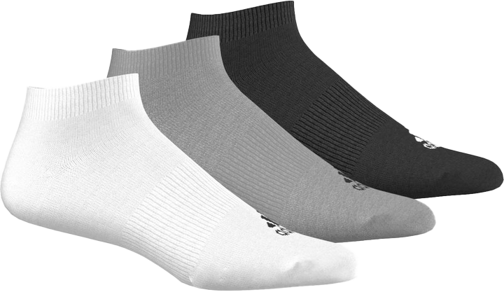 Чорапи adidas Originals Performance No-Show Socks 3 Pairs Бяло | aa2313