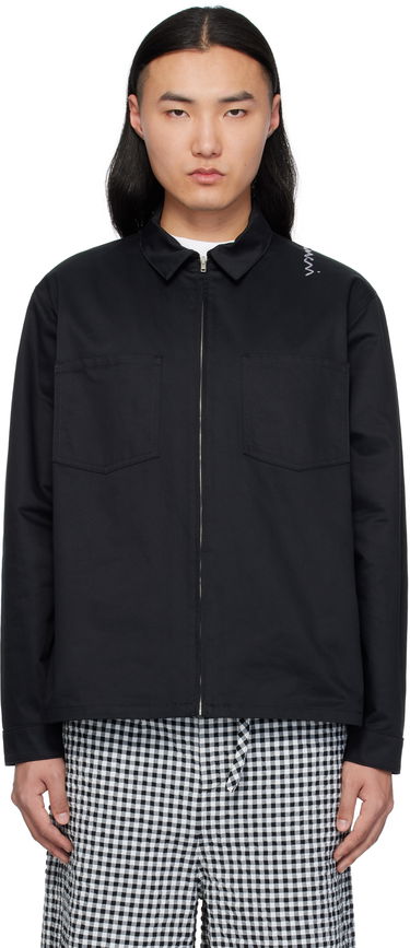 Риза Marni Marni Organic Cotton Zip-Up Shirt Черно | CUMU0297S0 UTC311, 0