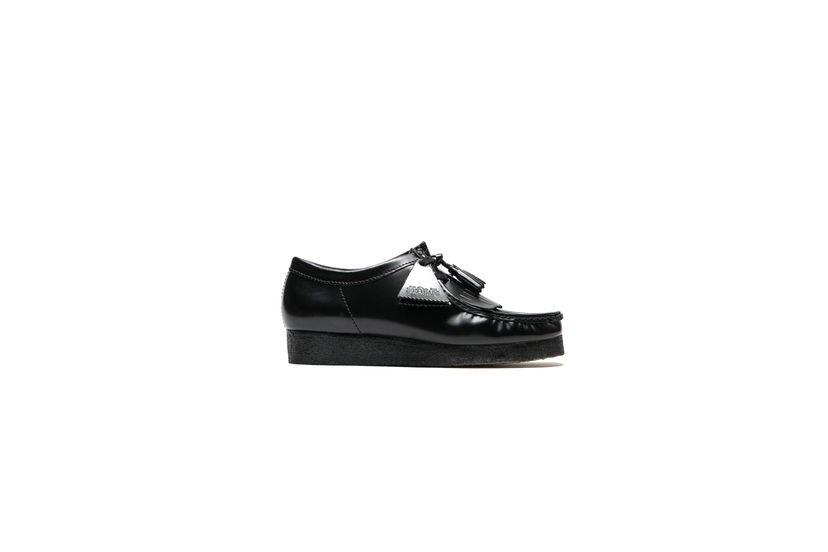 Кецове и обувки Clarks Originals Wallabee Polished Tassel Черно | 26183780