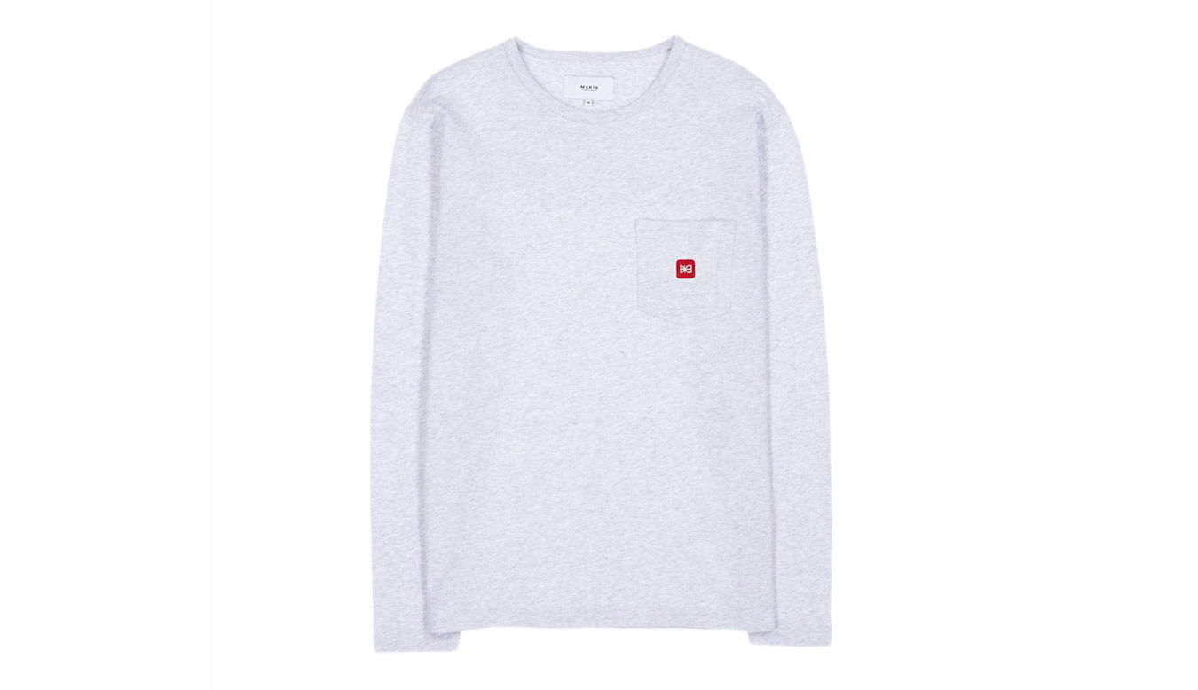 Тениска Makia Bennet Tee Сиво | M22084_910, 0