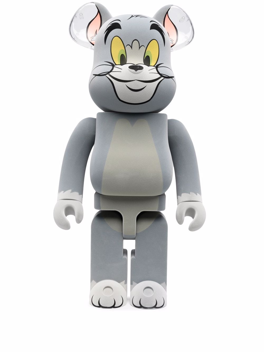 Колекционерско Medicom Toy Tom flocked Be@rbrick toy - Grey Сиво | 1000TOM17855334, 0