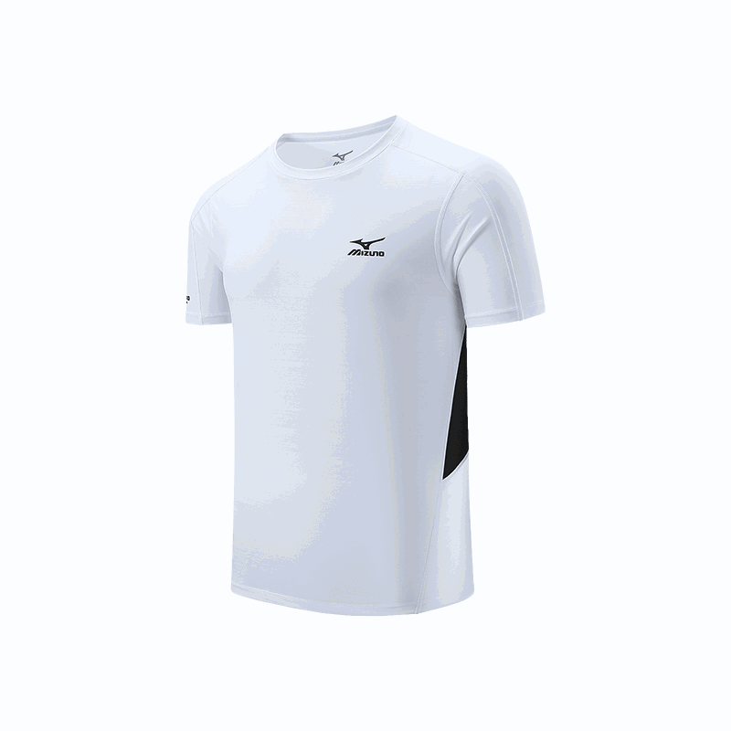 Тениска Mizuno Logo Sport T-Shirt Бяло | A2CA4105
