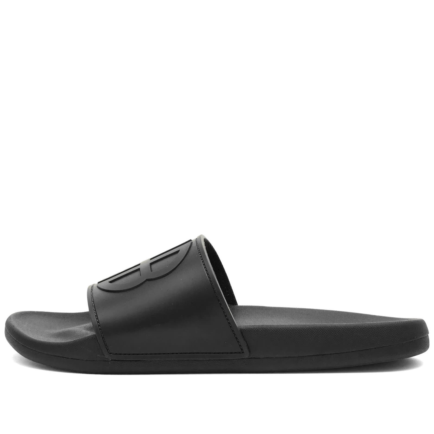 Кецове и обувки Anine Bing Isla Logo Slides Черно | A-14-4180-000, 1