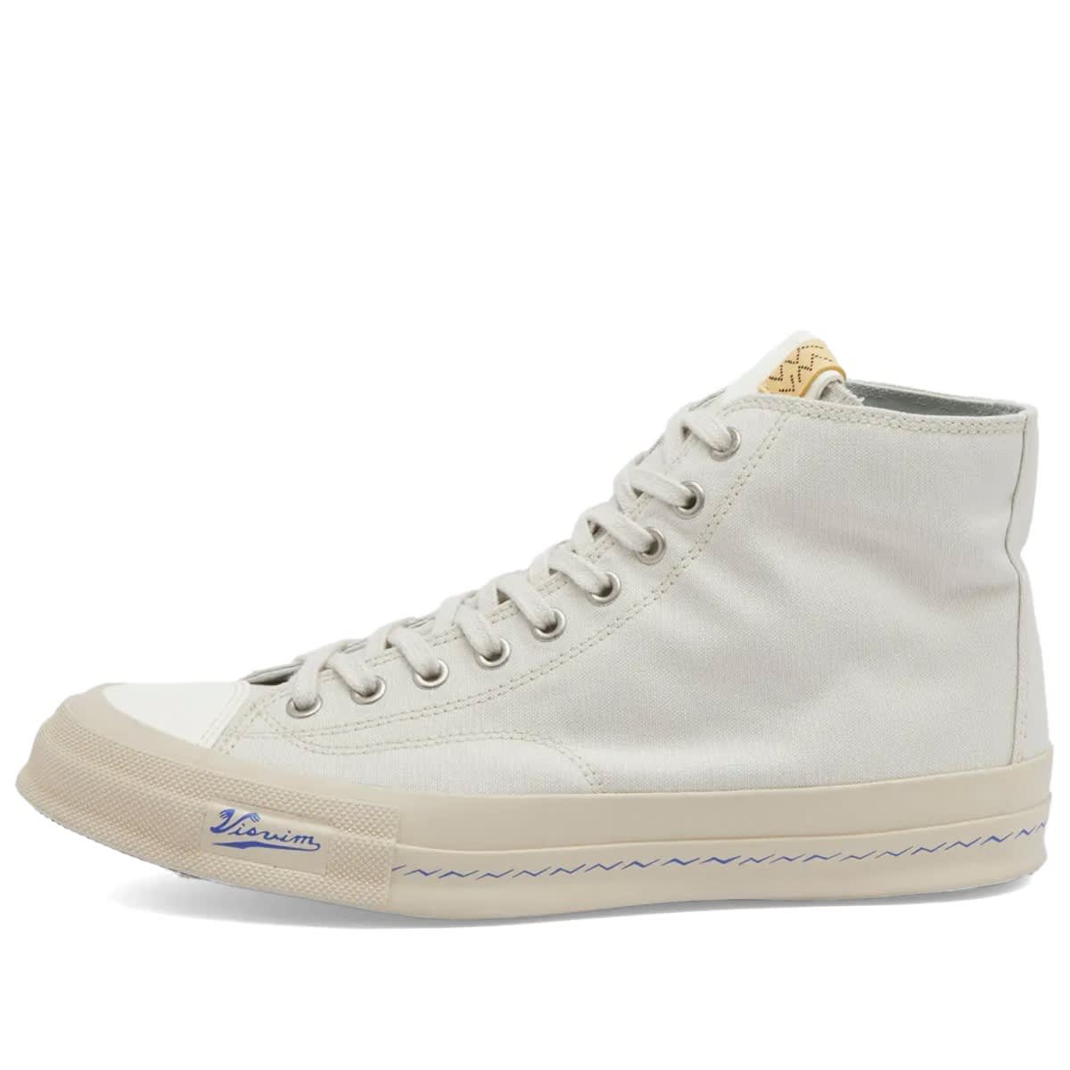 Кецове и обувки visvim Skagway Hi Sneaker Бяло | 124201001002-IVR, 0