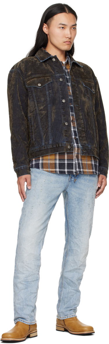 Яке Ksubi Ksubi Oh G Denim Jacket Синьо | MFA25JK017, 3