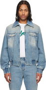 Balmain Cropped Lined Denim Jacket
