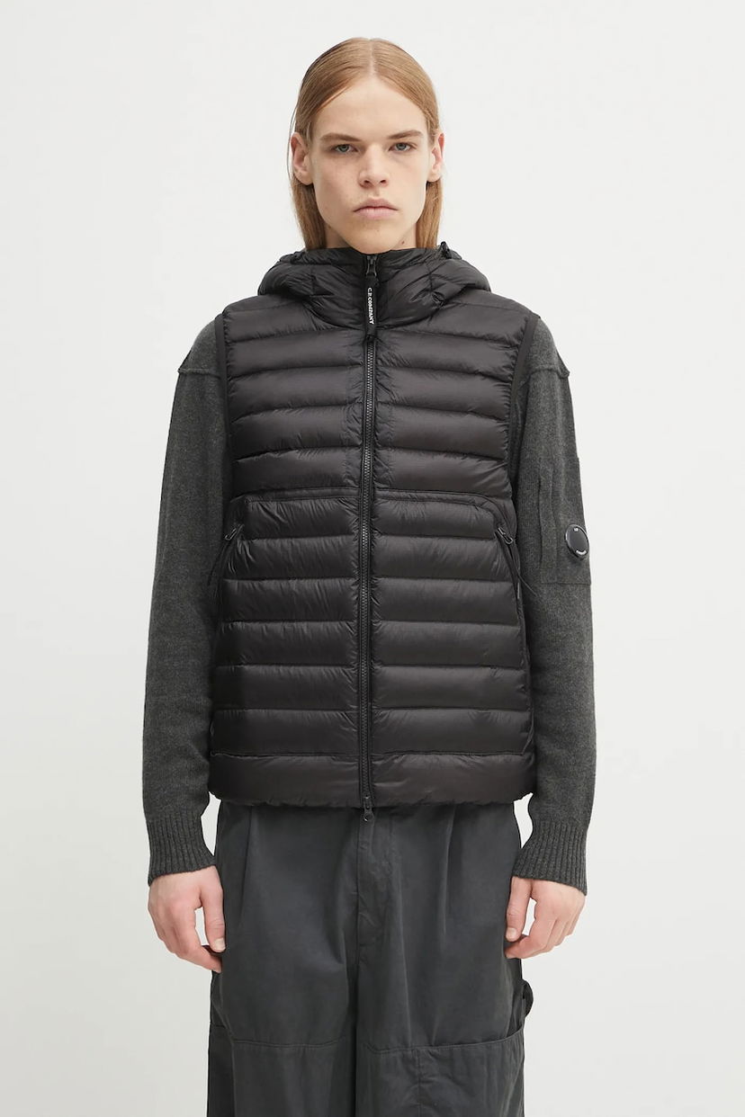 Жилетка C.P. Company C.P. Company Hooded Down Vest Черно | 19CMVE032A110416A