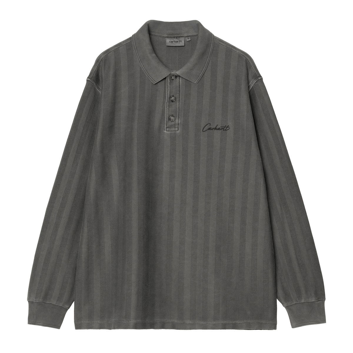 Поло тениска Carhartt WIP Carhartt WIP Morrison Long Sleeve Rugby Shirt Сиво | I034568_9, 0