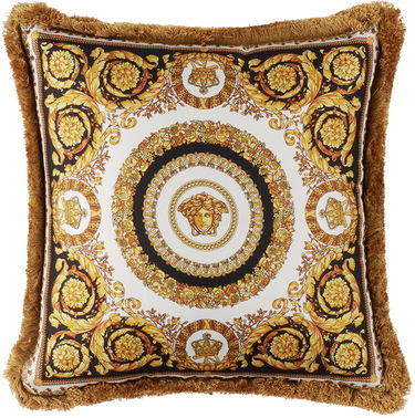 Домашен декор Versace Gold & Black Crete De Fleur Cushion Жълто | ZCU454501_ZSEP0184, 0