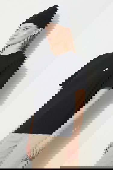 Тениска Carhartt WIP Short Sleeve Cotton T-shirt Черно | I032206.0M4XX, 3