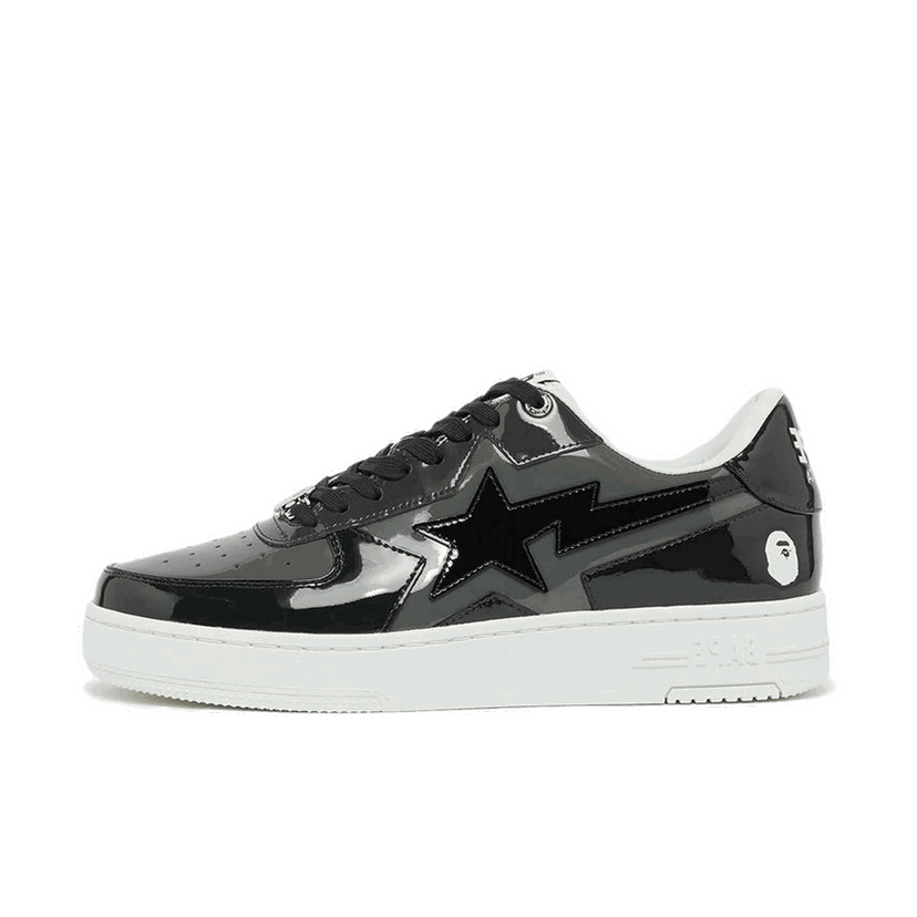 Кецове и обувки BAPE Bape Sta Icon M2 "Patent Black" Черно | 001FWK801308MBLK