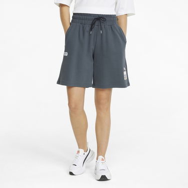 Къси панталони Puma Brand Love High Waist Longline Сиво | 534464-42, 0